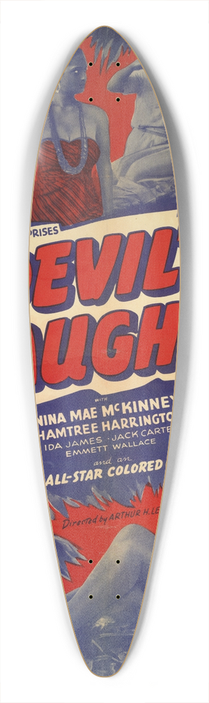 Morgan Litho Co. - The devils daughter 39.3 inch art pintail longboard deck