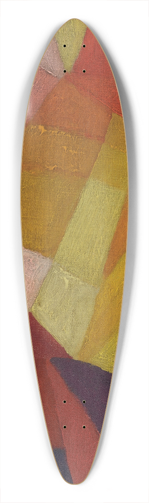 Morgan Russell - Synchromy 39.3 inch art pintail longboard deck