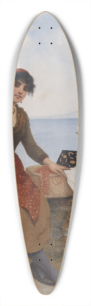 Moritz Stifter - Schmuckverkuferin an der Kste 39.3 inch art pintail longboard deck