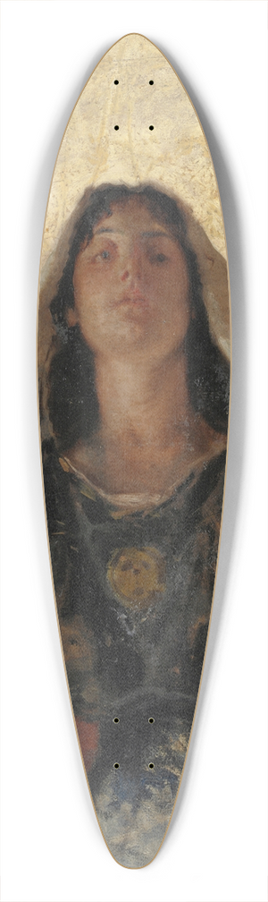 Mos Bianchi - History 39.3 inch art pintail longboard deck
