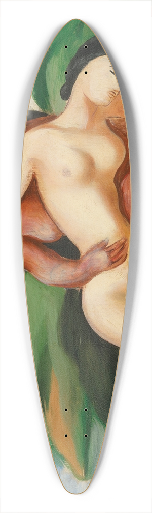 Mose Kisling - La naufrage 39.3 inch art pintail longboard deck
