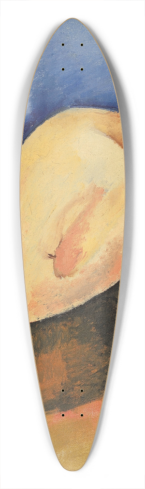 Mose Kisling - Nu assis 39.3 inch art pintail longboard deck