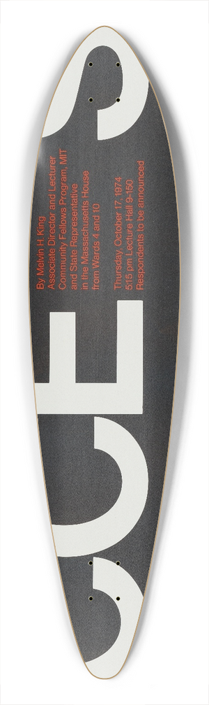 Nancy C. Pokross - Access 39.3 inch art pintail longboard deck
