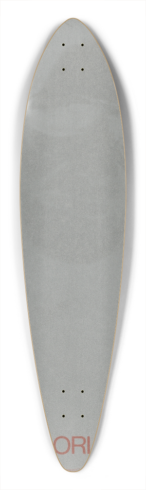 Nancy C. Pokross - Gloria Steinem 39.3 inch art pintail longboard deck