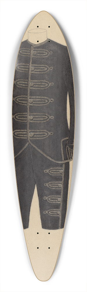 Nancy Crimi - Boys Suit 39.3 inch art pintail longboard deck