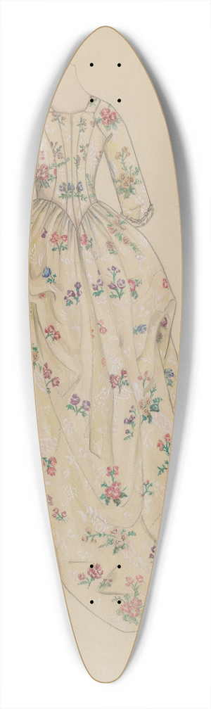 Nancy Crimi - Dress 39.3 inch art pintail longboard deck
