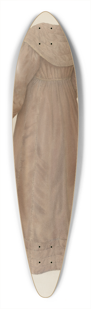 Nancy Crimi - Traveling Coat 39.3 inch art pintail longboard deck