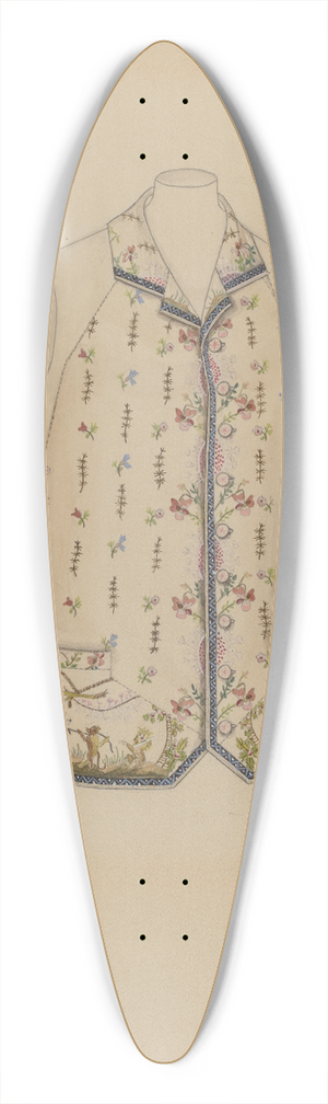 Nancy Crimi - Waistcoat 39.3 inch art pintail longboard deck
