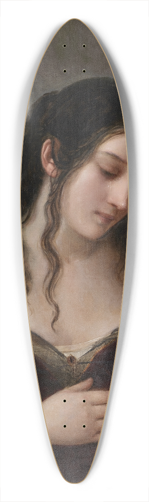 Natale Schiavone - Die Traurigkeit 39.3 inch art pintail longboard deck