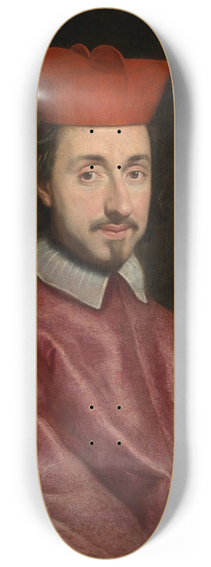 Giovanni Battista Gaulli - Portrait of Cardinal Paluzzo Paluzzi degli Albertoni 8.25 inch art skate deck