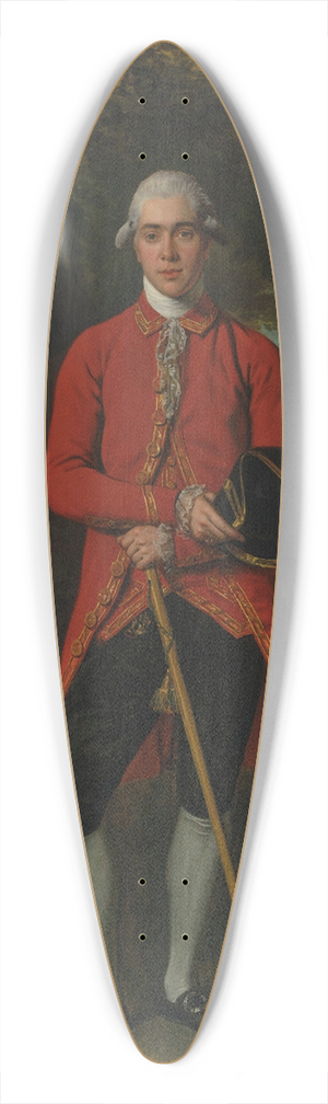 Nathaniel Dance Holland - Thomas Assheton-Smith (1752-1828) 39.3 inch art pintail longboard deck