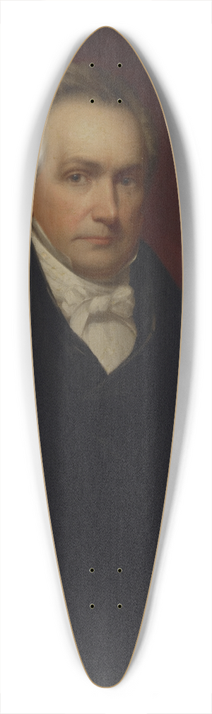 Nathaniel Jocelyn - The Honorable Roger Minnot Sherman 39.3 inch art pintail longboard deck