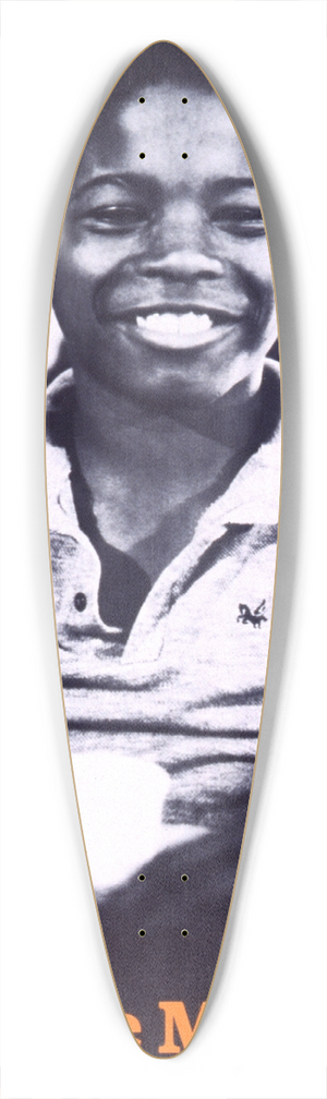 National Caries Program - Smile, fluroide makes it so easy 39.3 inch art pintail longboard deck