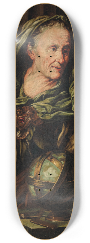 Giovanni Battista Langetti - A fortune teller 8.25 inch art skate deck