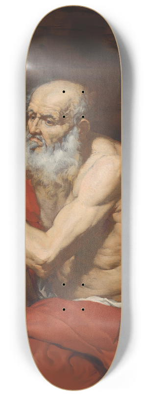 Giovanni Battista Langetti - Diogenes 8.25 inch art skate deck