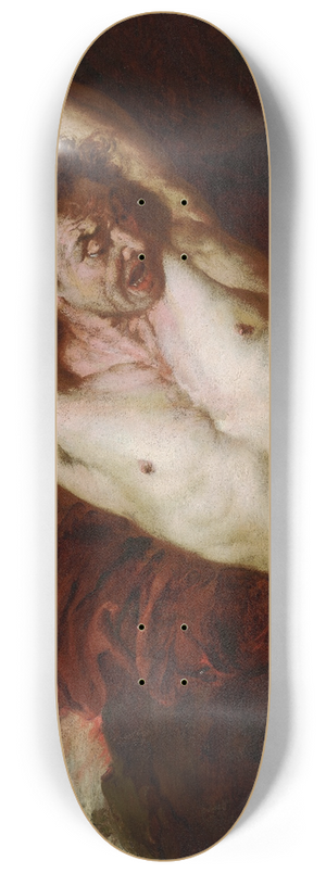 Giovanni Battista Langetti - Tityus 8.25 inch art skate deck