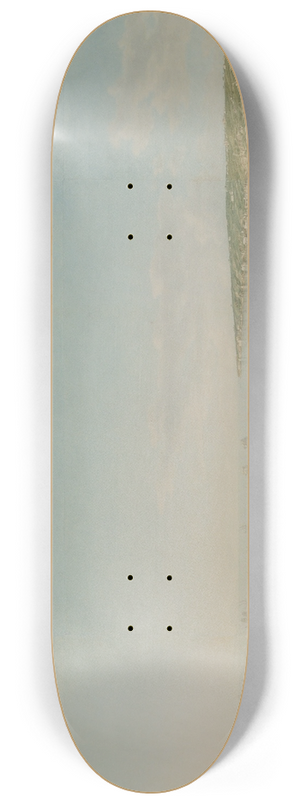 Giovanni Battista Lusieri - A View of the Bay of Naples, Looking Southwest from the Pizzofalcone Toward Capo di Posilippo 8.25 inch art skate deck Giovanni Battista Lusieri - A View of the Bay of Naples, Looking Southwest from the Pizzofalcone Toward Capo di Posilippo 8.25 inch art skate deck