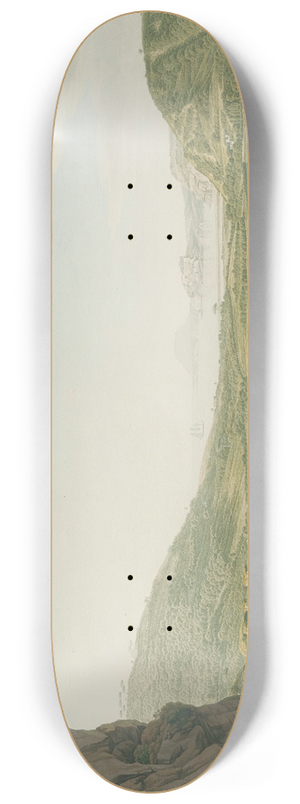 Giovanni Battista Lusieri - Lake Averno 8.25 inch art skate deck
