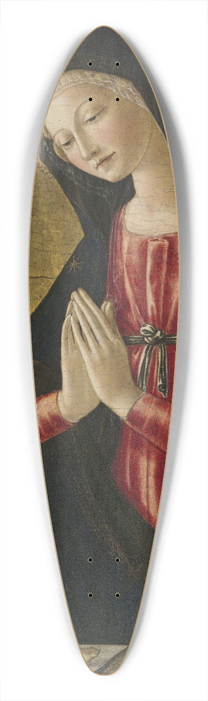 Neroccio De' Landi - Virgin and Child with a Goldfinch 39.3 inch art pintail longboard deck