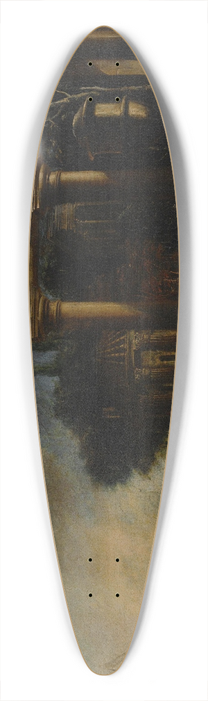Niccol Codazzi - Capriccio 39.3 inch art pintail longboard deck