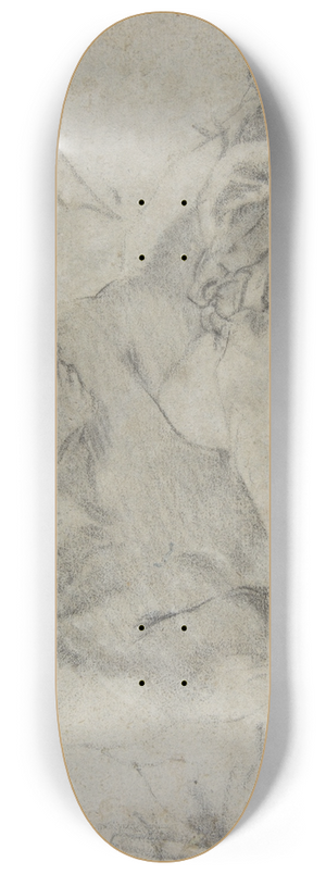 Giovanni Battista Piazzetta - David With the Head of Goliath 8.25 inch art skate deck