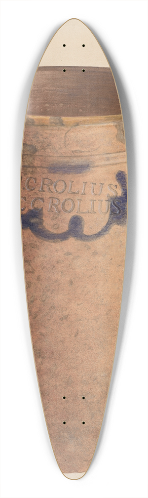Nicholas Amantea - Crock 39.3 inch art pintail longboard deck