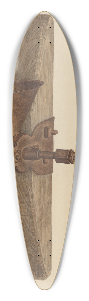 Nicholas Amantea - Grinder 39.3 inch art pintail longboard deck