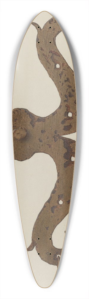 Nicholas Amantea - Hinge Butt 39.3 inch art pintail longboard deck