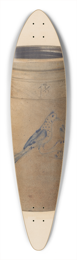 Nicholas Amantea - Jar 39.3 inch art pintail longboard deck