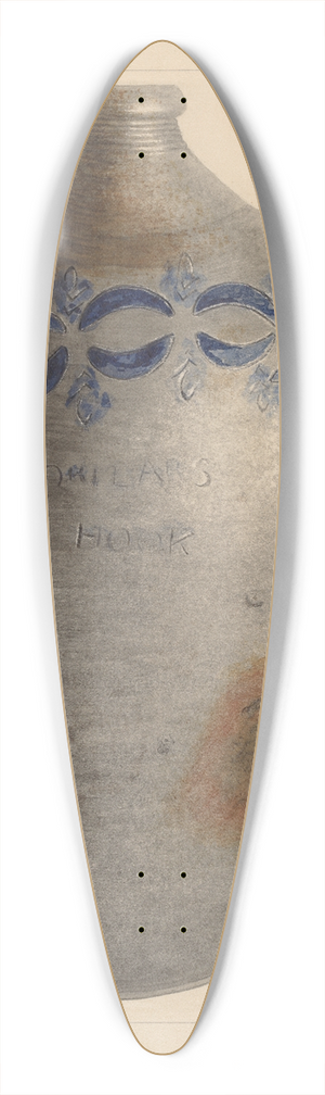 Nicholas Amantea - Jug 39.3 inch art pintail longboard deck