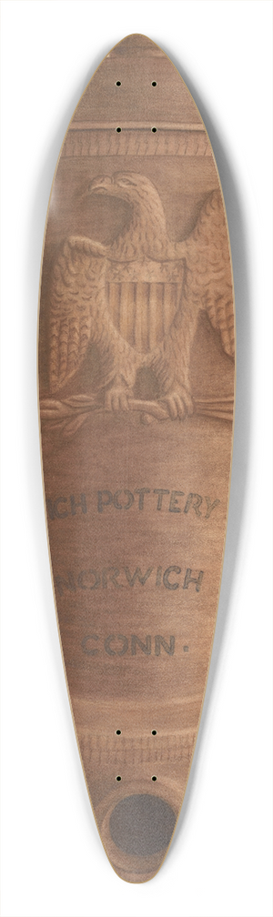 Nicholas Amantea - Jug 39.3 inch art pintail longboard deck