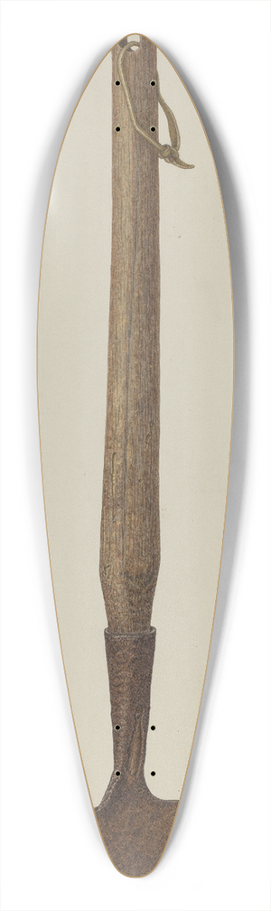 Nicholas Amantea - Pa. German Meat Chopper 39.3 inch art pintail longboard deck