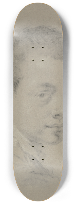Giovanni Battista Piazzetta - Knabenkopf, Dreiviertelansicht 8.25 inch art skate deck Giovanni Battista Piazzetta - Knabenkopf, Dreiviertelansicht 8.25 inch art skate deck