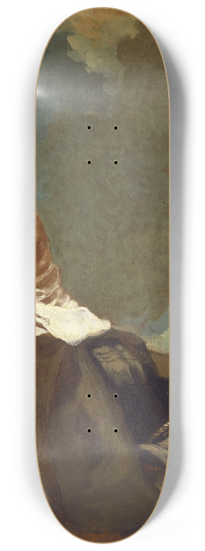 Giovanni Battista Piazzetta - Saint Margaret of Cortona 8.25 inch art skate deck