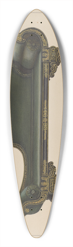 Nicholas Gorid - Sofa 39.3 inch art pintail longboard deck