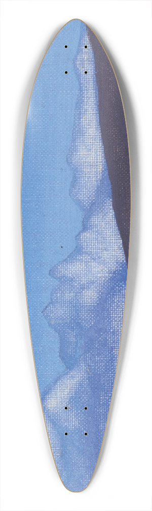 Nicholas Roerich - Mongolia 39.3 inch art pintail longboard deck