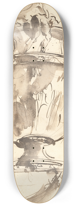 Giovanni Battista Piranesi - A Fantastic Vase 8.25 inch art skate deck Giovanni Battista Piranesi - A Fantastic Vase 8.25 inch art skate deck
