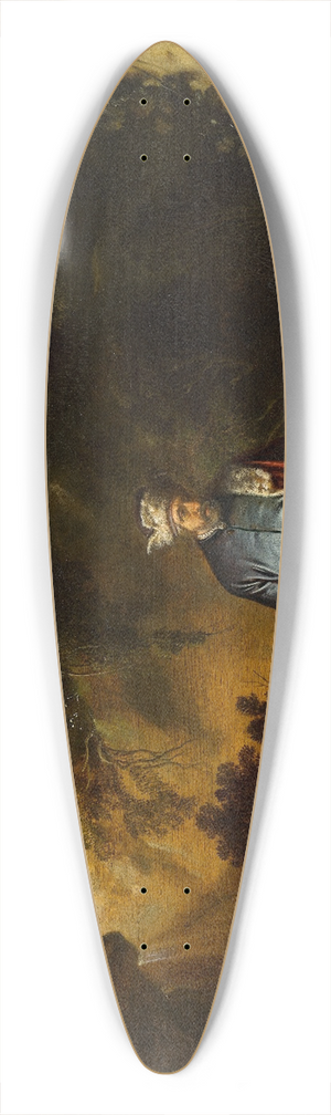 Nicolaes Moeyaert - Hippocrates Visiting Democritus 39.3 inch art pintail longboard deck