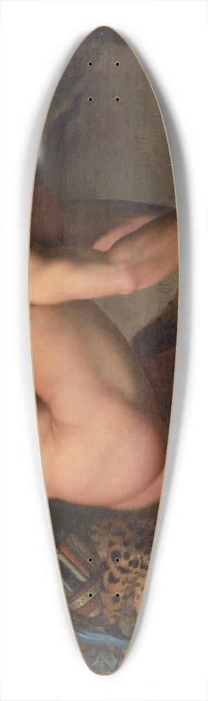 Nicolai Abildgaard - The Wounded Philoctetes 39.3 inch art pintail longboard deck