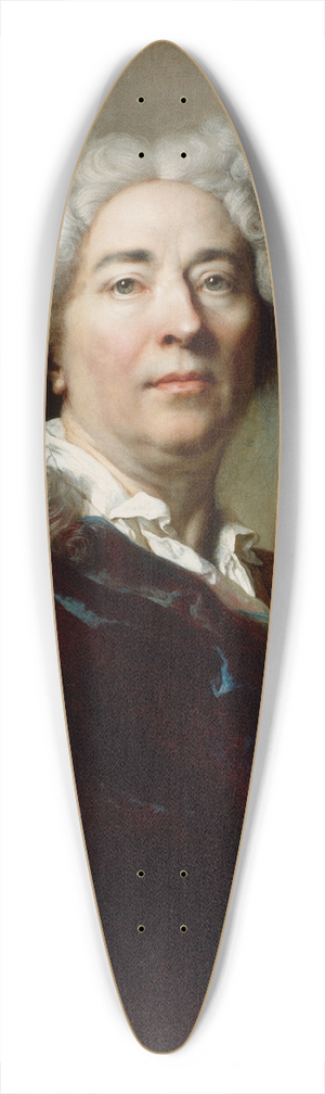 Nicolas de Largillire - Self-Portrait 39.3 inch art pintail longboard deck
