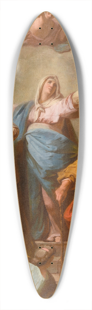 Nicolas Perseval - Le Magnificat 39.3 inch art pintail longboard deck