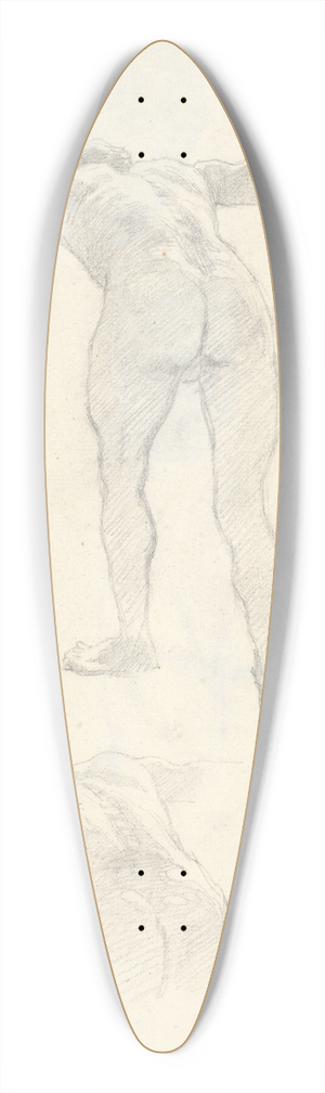 Niels Skovgaard - Modelstudie 39.3 inch art pintail longboard deck