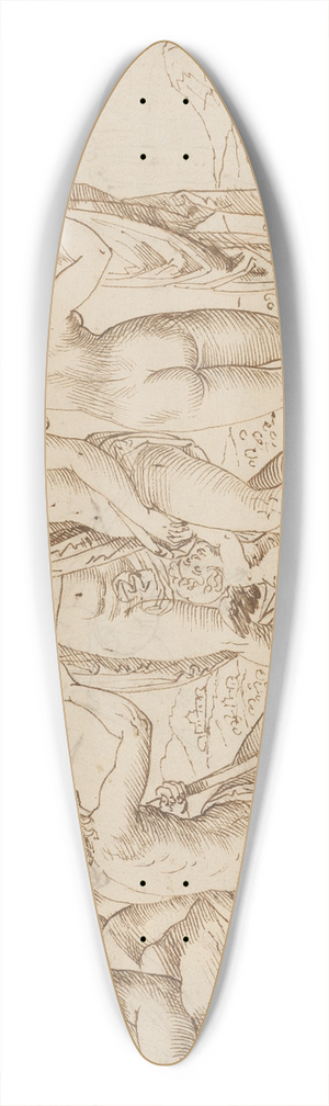 Niklaus Bock - Das Parisurteil 39.3 inch art pintail longboard deck