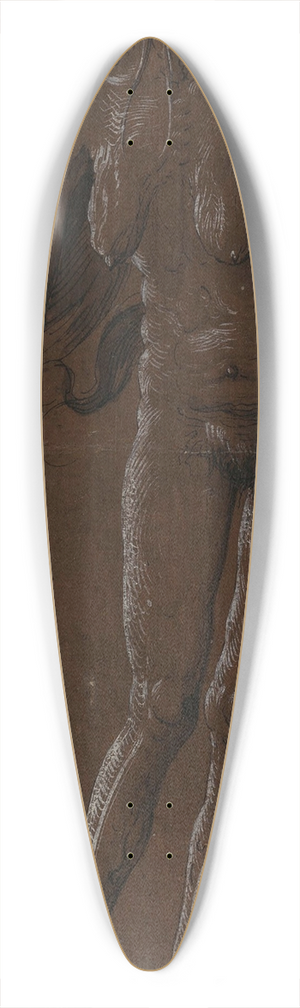 Niklaus Manuel - Witch 39.3 inch art pintail longboard deck