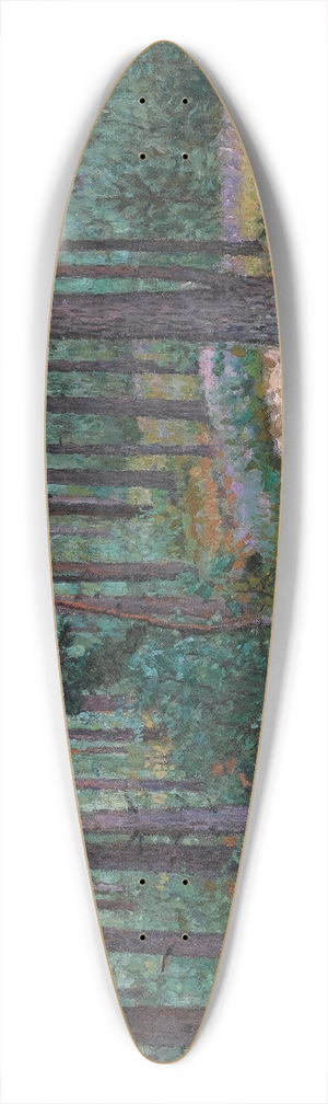 Nikolai Bogdanov-Belsky - Forest Glade 39.3 inch art pintail longboard deck