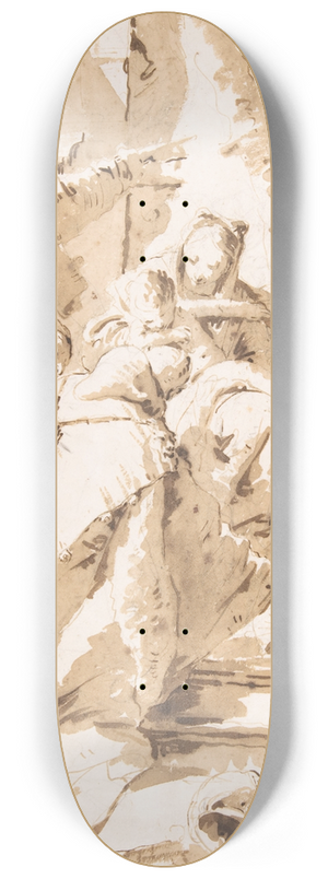 Giovanni Battista Tiepolo - Adoration of the Magi 8.25 inch art skate deck