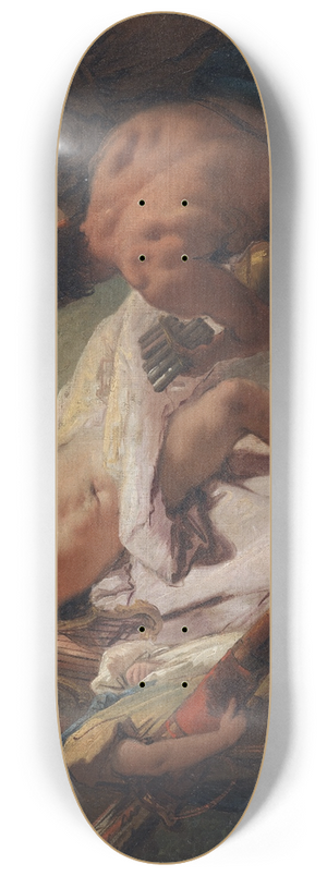 Giovanni Battista Tiepolo - Apollo and Marsyas 8.25 inch art skate deck