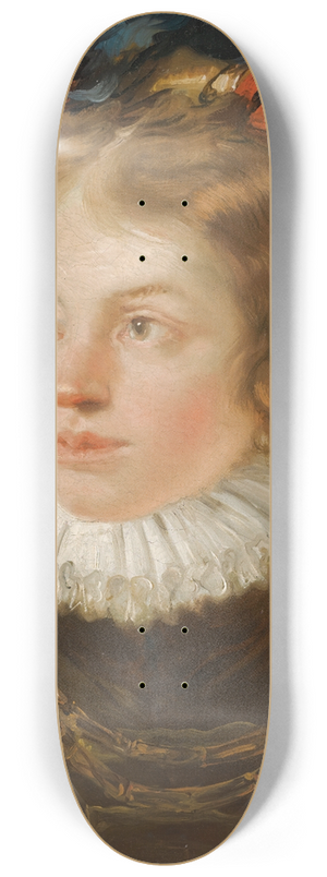 Giovanni Battista Tiepolo - A Young Boy In The Costume Of A Page 8.25 inch art skate deck Giovanni Battista Tiepolo - A Young Boy In The Costume Of A Page 8.25 inch art skate deck
