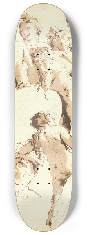 Giovanni Battista Tiepolo - Bacchus and Ariadne 8.25 inch art skate deck