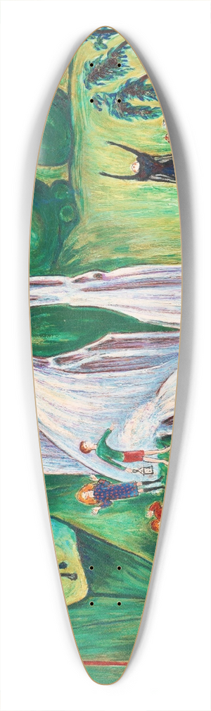 Nils Dardel - Vattenfallet 39.3 inch art pintail longboard deck